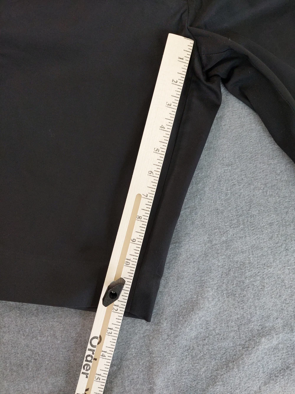 Jones New York Signature Black Stretch Bermuda Shorts Size 4 Minimalist Office - Picture 8 of 12